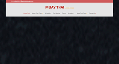 Desktop Screenshot of muaythaiwestchester.com